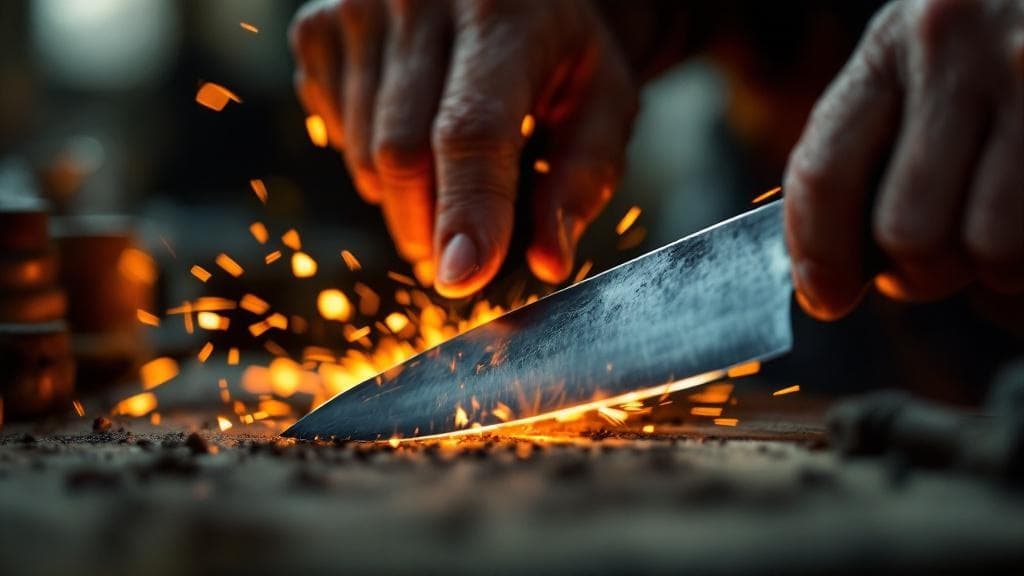 Mains du forgeron de Sakai