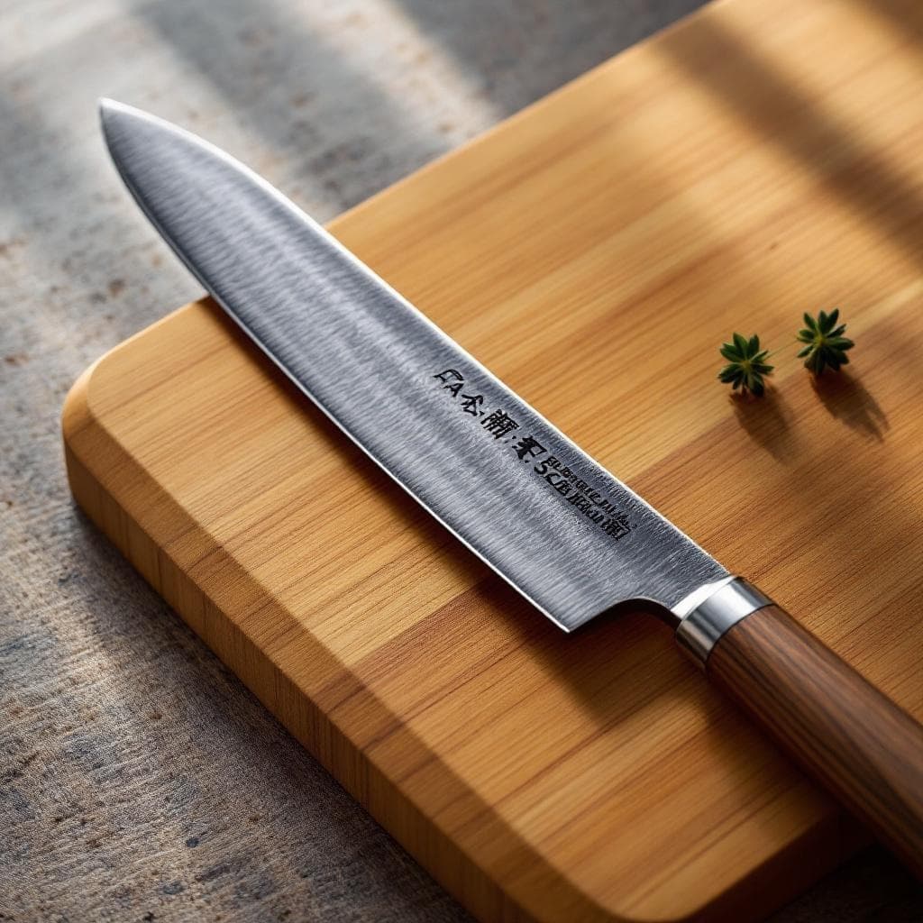 Couteau Nakiri légumes 16cm acier carbone — vue 1