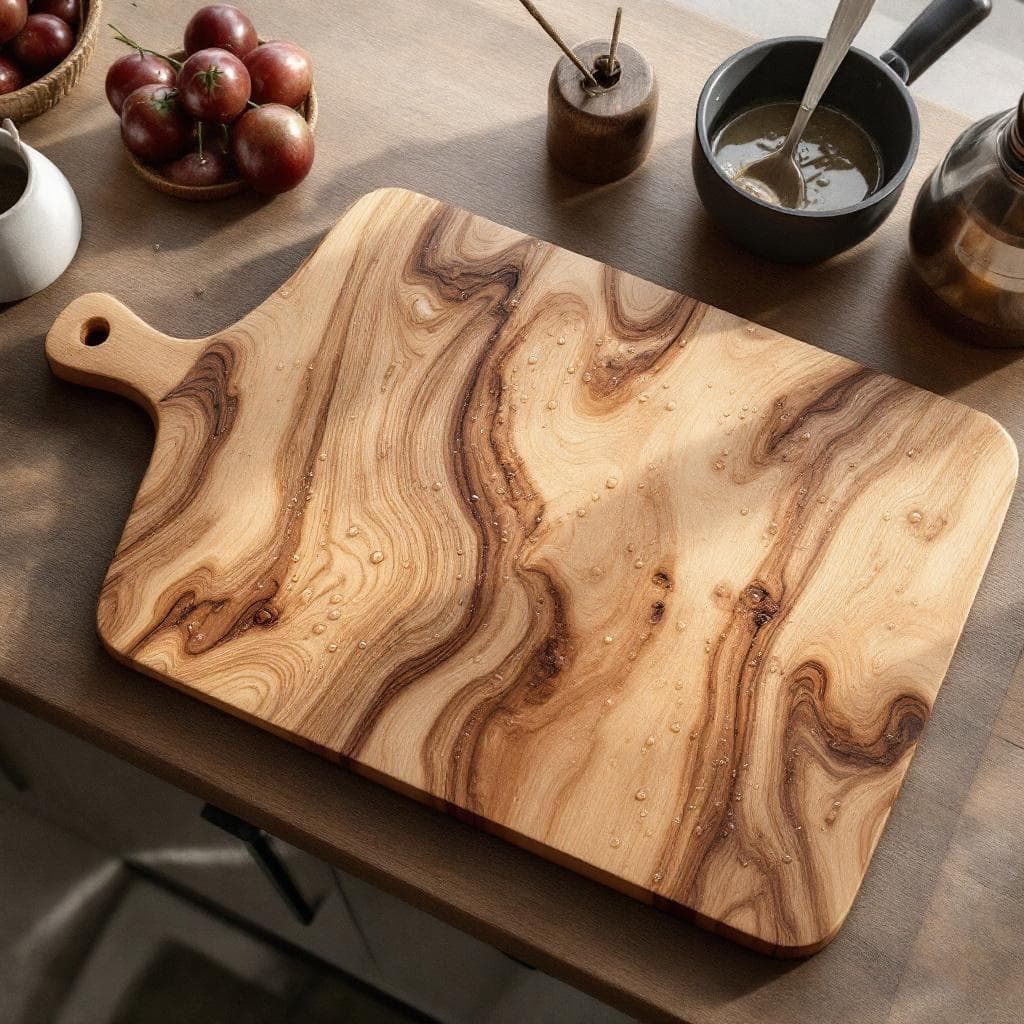 Planche à découper Hinoki cyprès 40×24